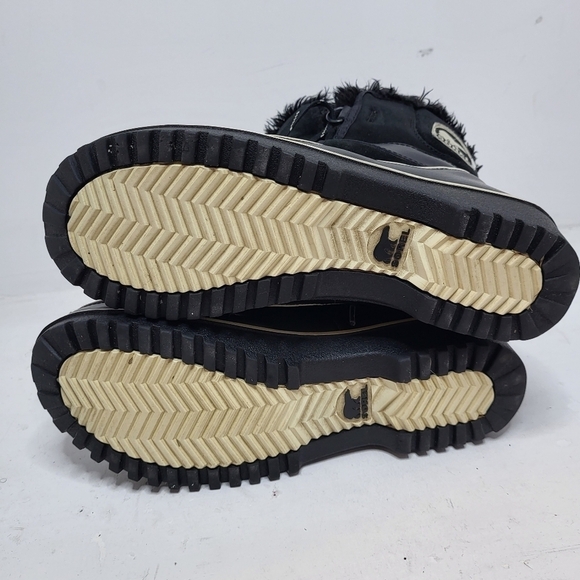 Sorel Black Winter Boot Size 8 - Picture 12 of 12